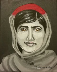 malala portrait watermarked