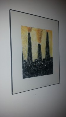 'Nature of My Circuitry' hanging in it's home