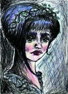 christmas-girl-sketch