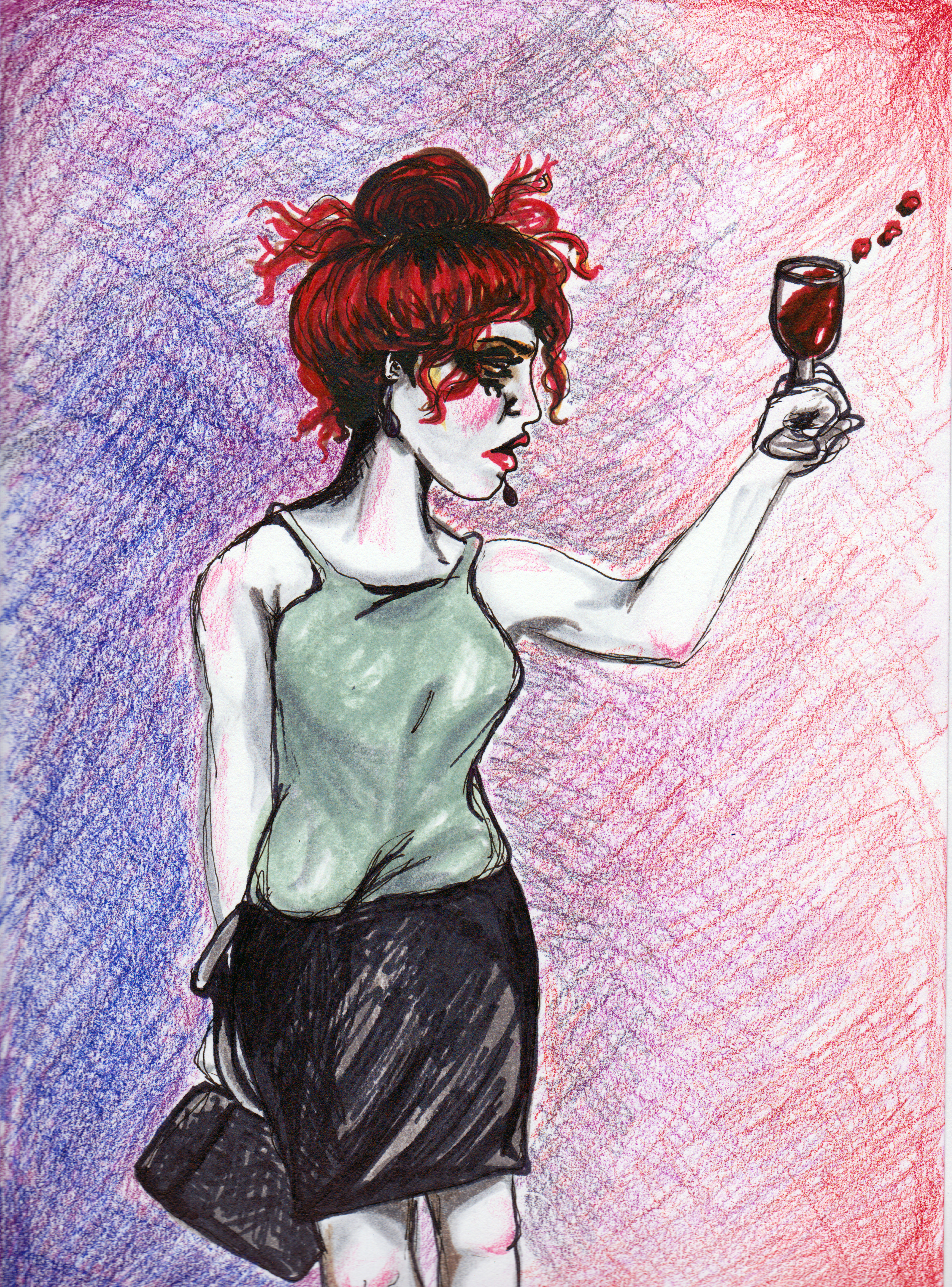 drunk text of womanhood