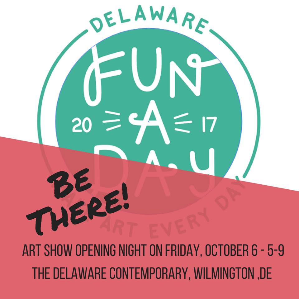 Tonight! See “Girls That Go Bump in the Night” at the Delaware Fun-A-Day Group&nbsp;Show!