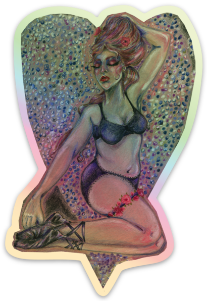 Rococo Pinup stickers

